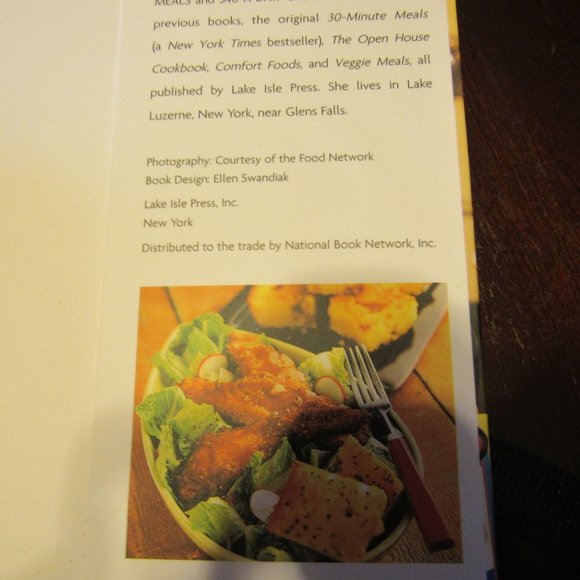 🫑🍅🫛 Yumilicious Vintage "Rachel Ray 30-Minute Meals 2" Cookbook - SC - Picture 11 of 13